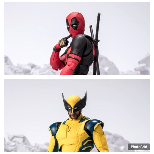 Bandai Bundle S.H.Figuarts Marvel Deadpool x Wolverine