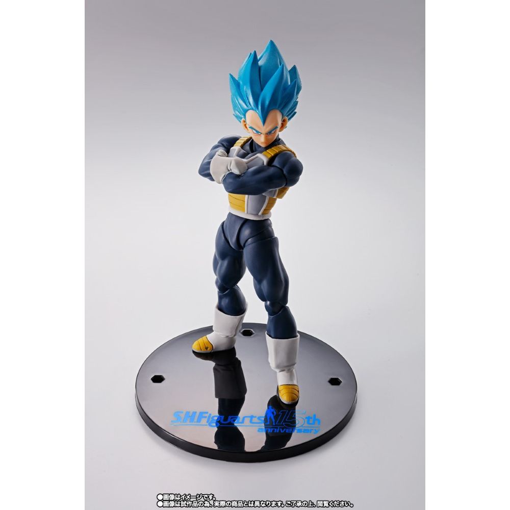 Bandai S.H.Figuarts Dragon Ball Super Saiyan God Super Saiyan Vegeta 15th Anniversary