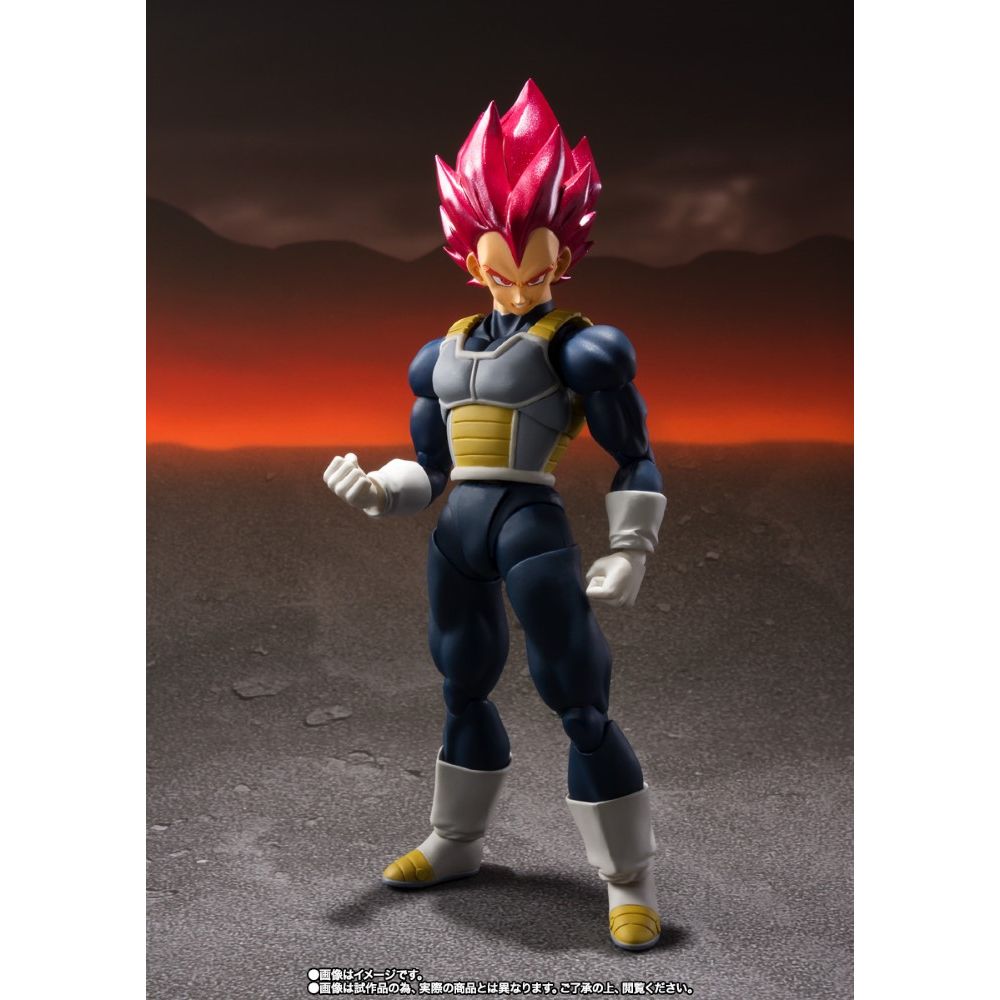 Bandai S.H.Figuarts Dragon Ball Super Saiyan God Super Saiyan Vegeta 15th Anniversary