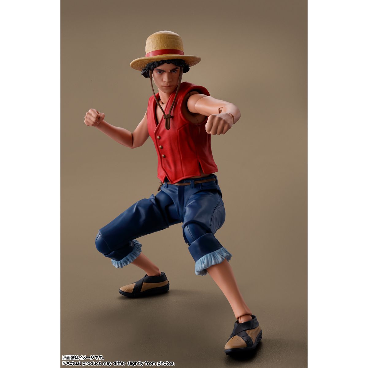 Bandai S.H.Figuarts One Piece Monkey D Luffy Netflix Version