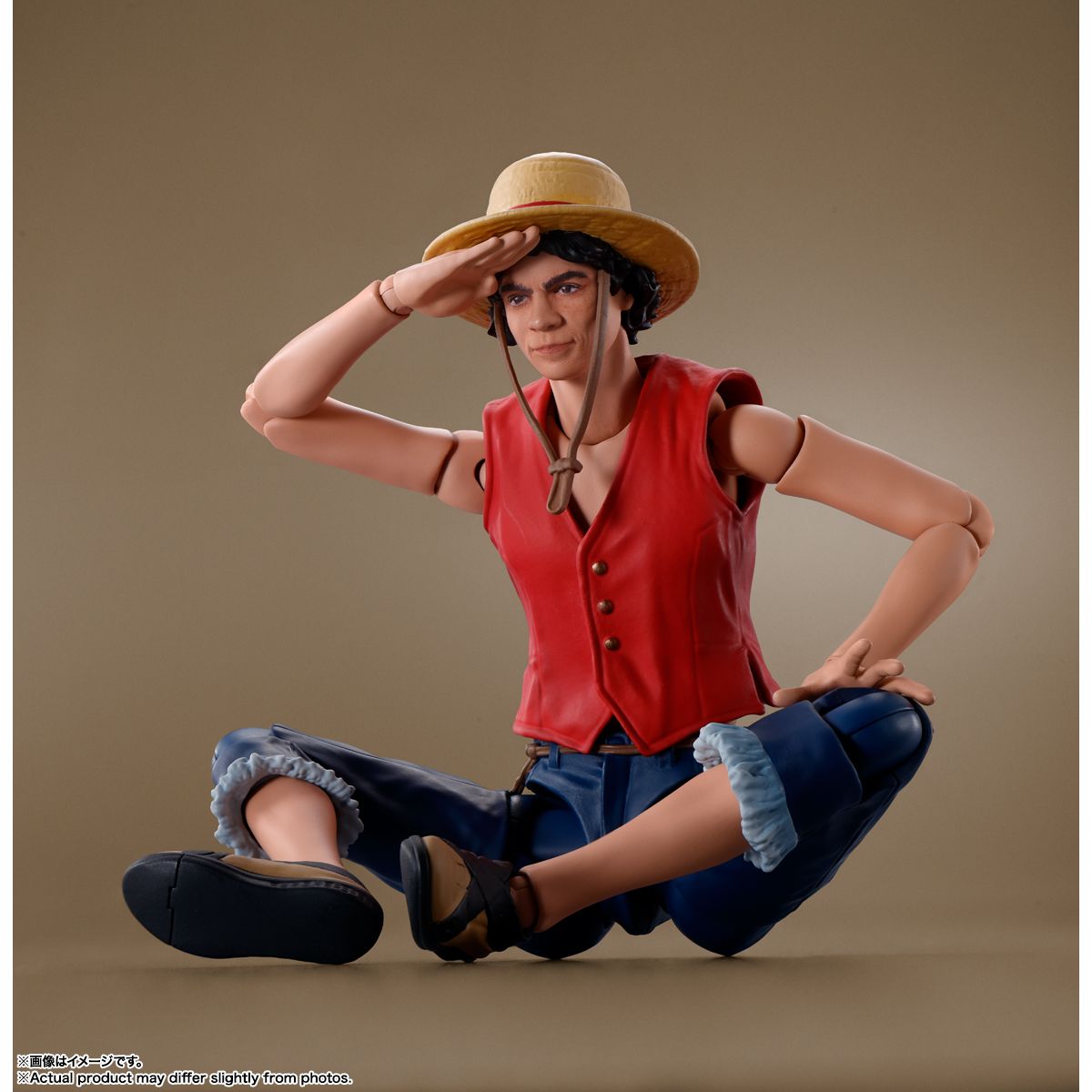 Bandai S.H.Figuarts One Piece Monkey D Luffy Netflix Version