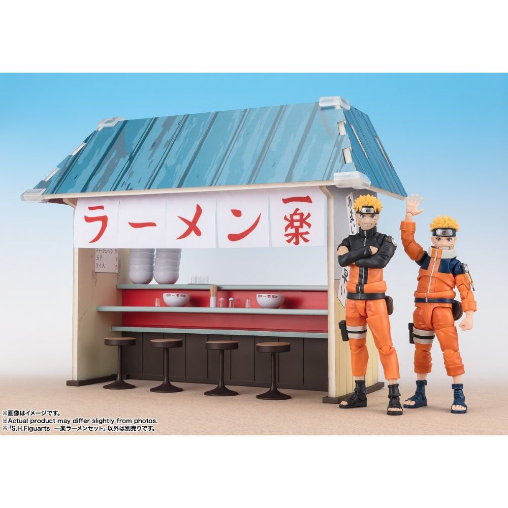 Bandai S.H.Figuarts Naruto Shippuden Ichiraku Ramen Set