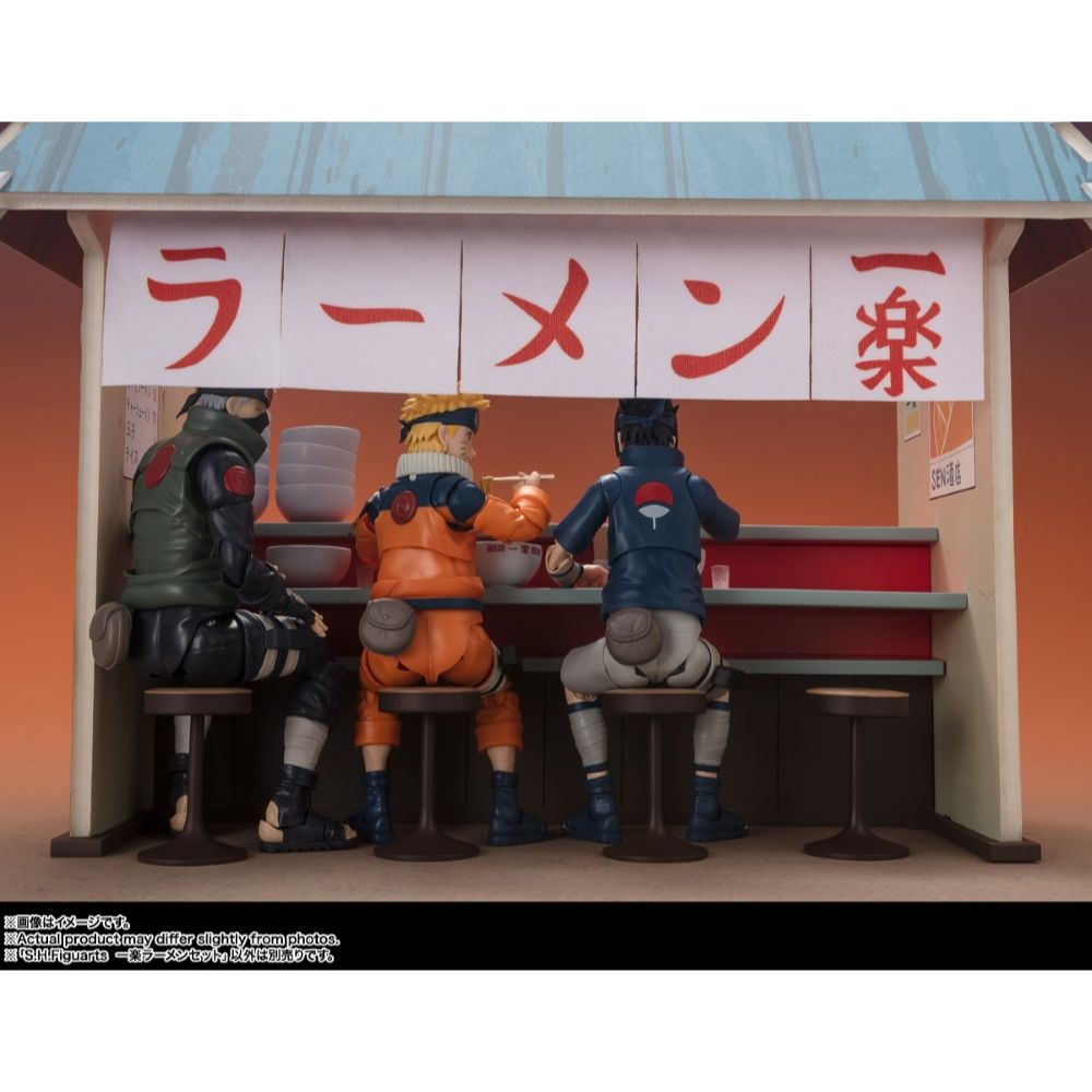 Bandai S.H.Figuarts Naruto Shippuden Ichiraku Ramen Set