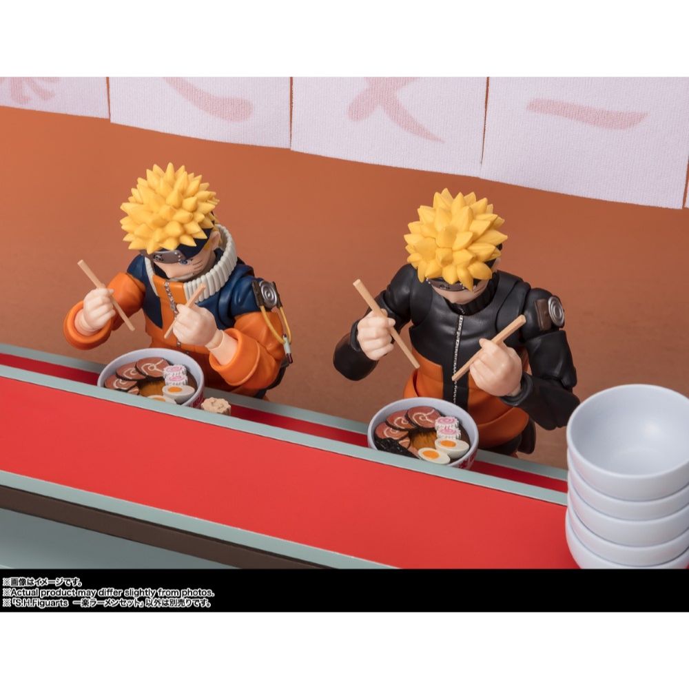 Bandai S.H.Figuarts Naruto Shippuden Ichiraku Ramen Set