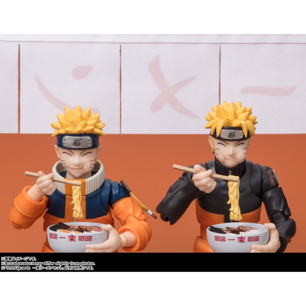 Bandai S.H.Figuarts Naruto Shippuden Ichiraku Ramen Set