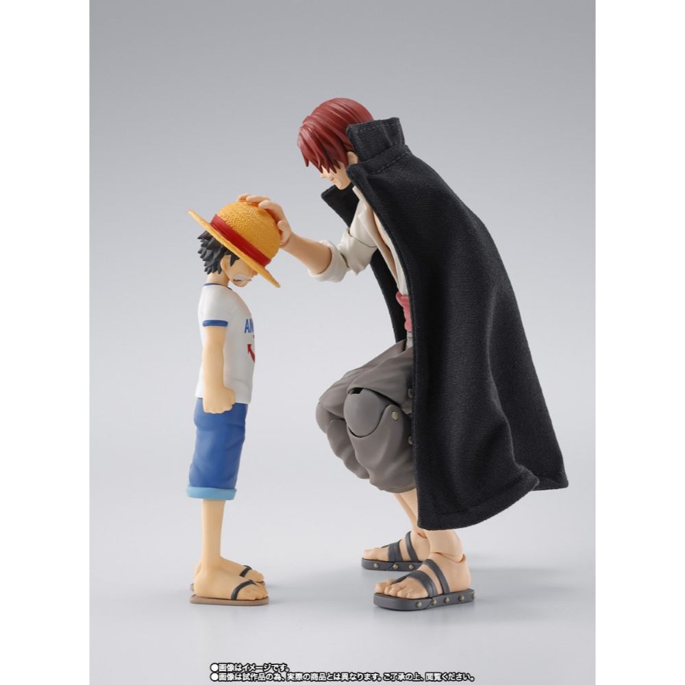 PREORDER Bandai S.H.Figuarts One Piece Shanks x Childhood Luffy