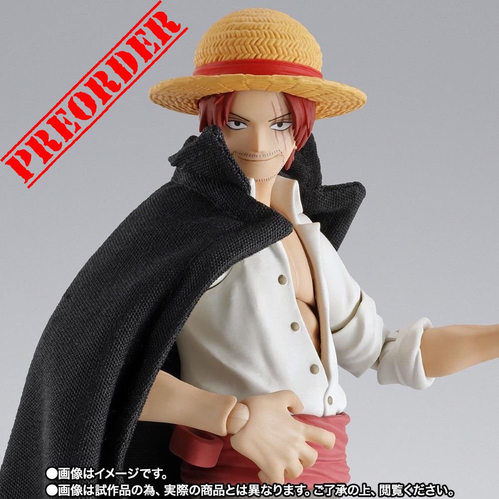 PREORDER Bandai S.H.Figuarts One Piece Shanks x Childhood Luffy