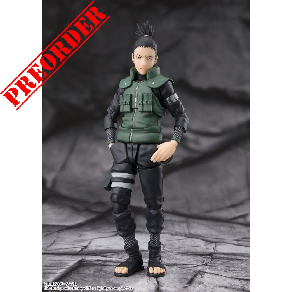 PREORDER Bandai S.H.Figuarts Naruto Shippuden Shikamaru Nara