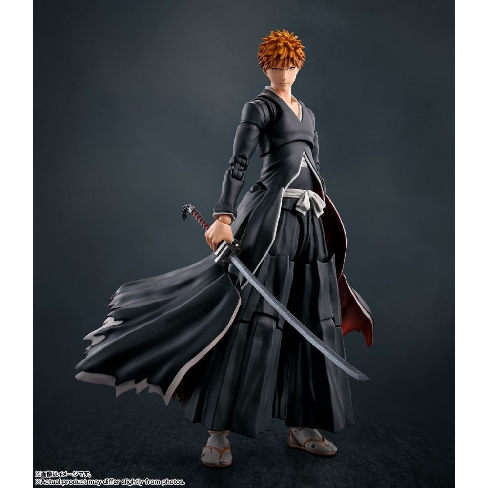 PREORDER Bandai S.H.Figuarts Bleach Ichigo Kurosaki Getsugatensho