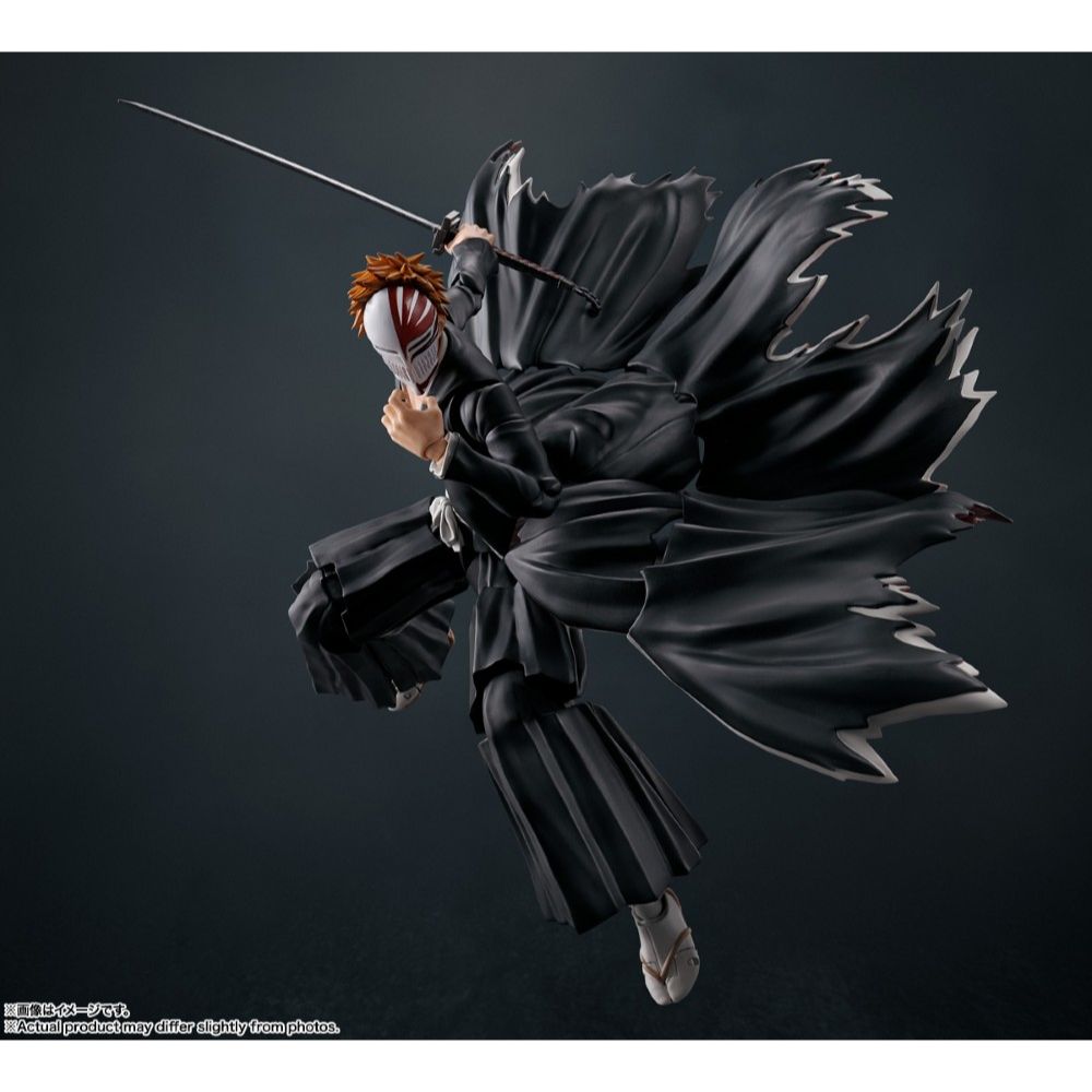 PREORDER Bandai S.H.Figuarts Bleach Ichigo Kurosaki Getsugatensho