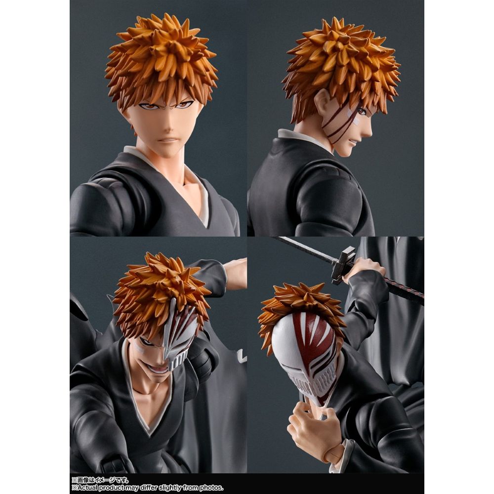 PREORDER Bandai S.H.Figuarts Bleach Ichigo Kurosaki Getsugatensho