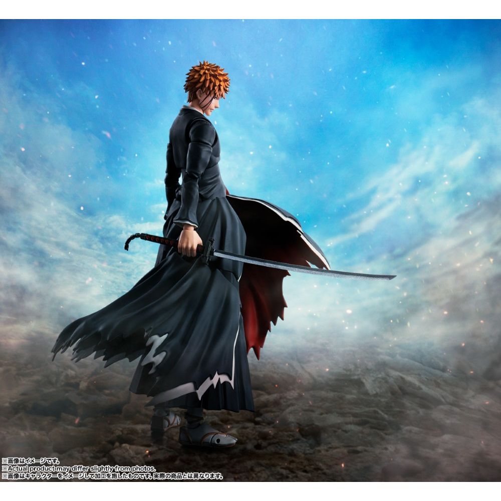 PREORDER Bandai S.H.Figuarts Bleach Ichigo Kurosaki Getsugatensho