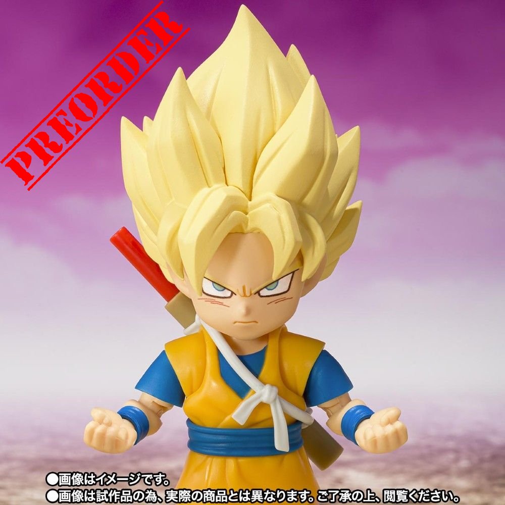 PREORDER Bandai S.H.Figuarts Dragon Ball Daima Super Saiyan Goku MINI