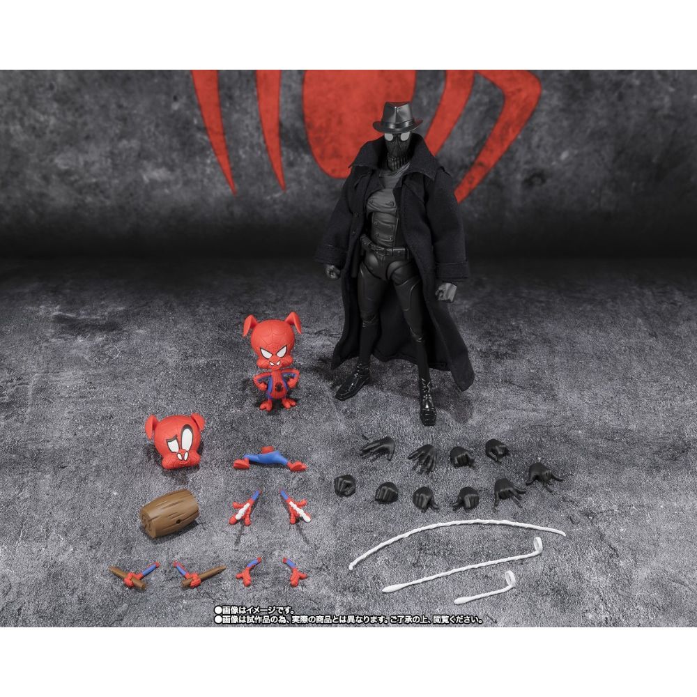 PREORDER Bandai S.H.Figuarts Spider-Man Across The Spiderverse Spiderman Noir & Spider-Ham