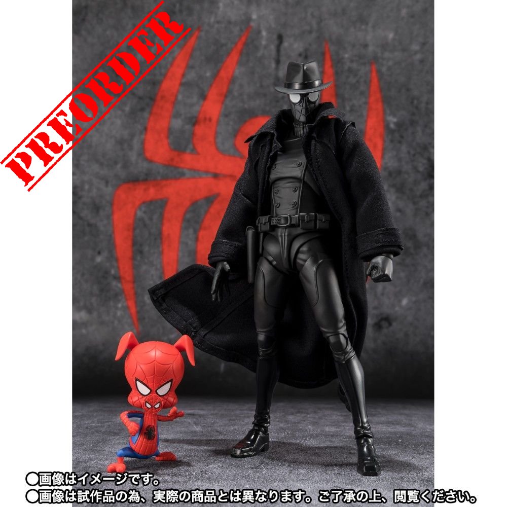 PREORDER Bandai S.H.Figuarts Spider-Man Across The Spiderverse Spiderman Noir & Spider-Ham